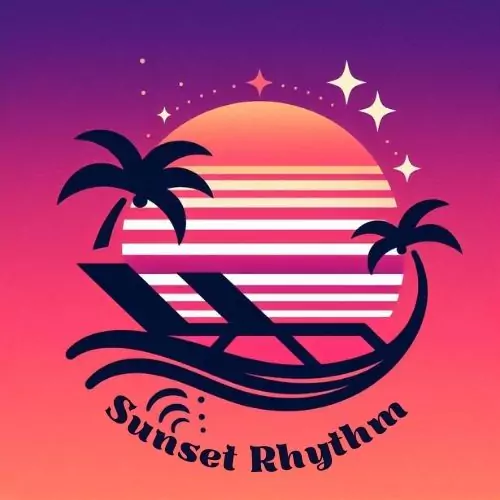 Logo-Design Sunset Rhythm